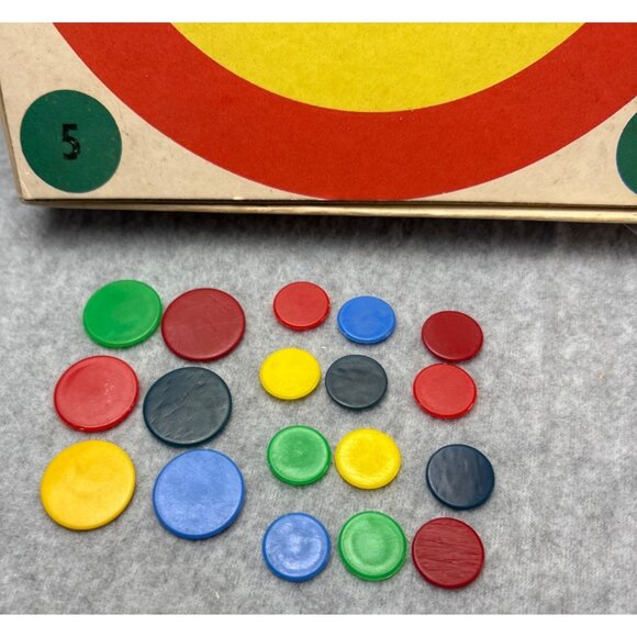 Bulls Eye Tiddly Winks Game Whitman Publishing Co. 1969 - Picture 3 of 15